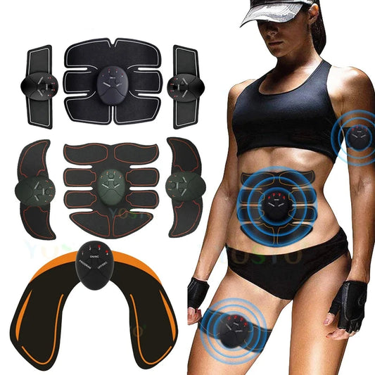 EMS Wireless Muscle Stimulator Body Slimming Massager - MassagrGun