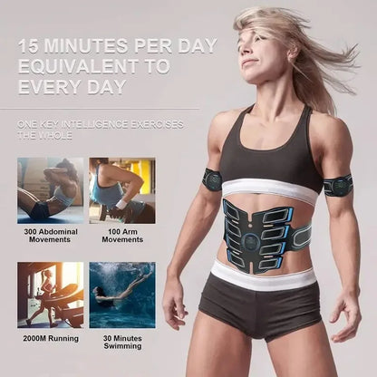 EMS Weight Loss Muscle Stimulation Trainer - MassagrGun