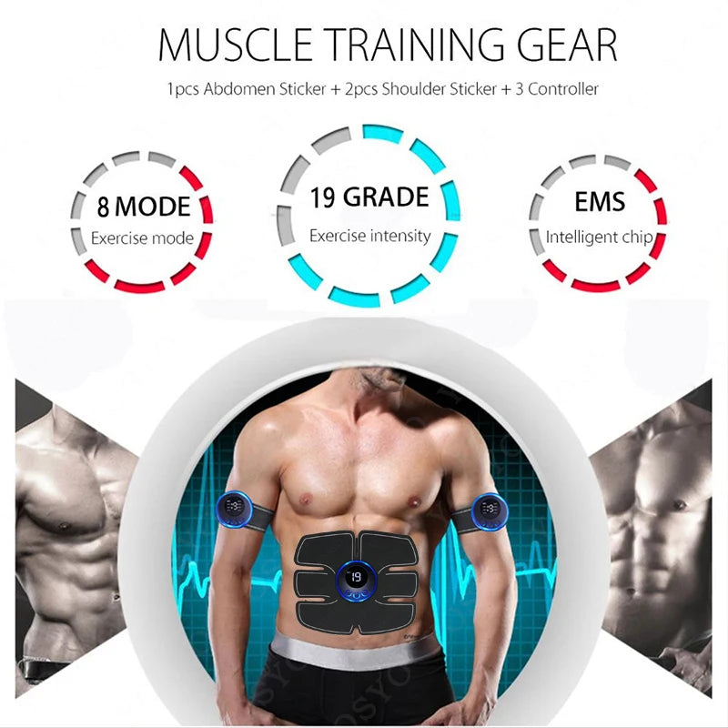 Wireless Abdominal Muscle Stimulator - MassagrGun